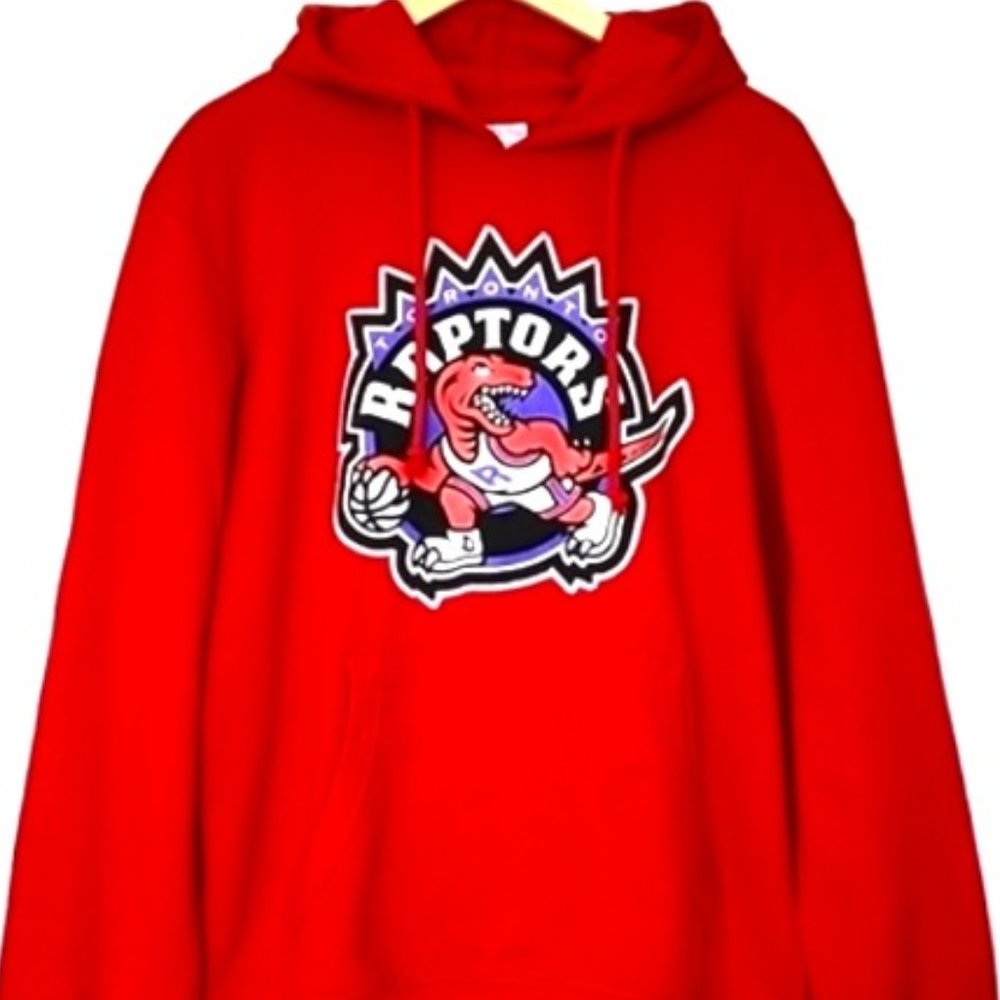 Mitchell & Ness Toronto Raptors Big Logo Hoodie NWT
